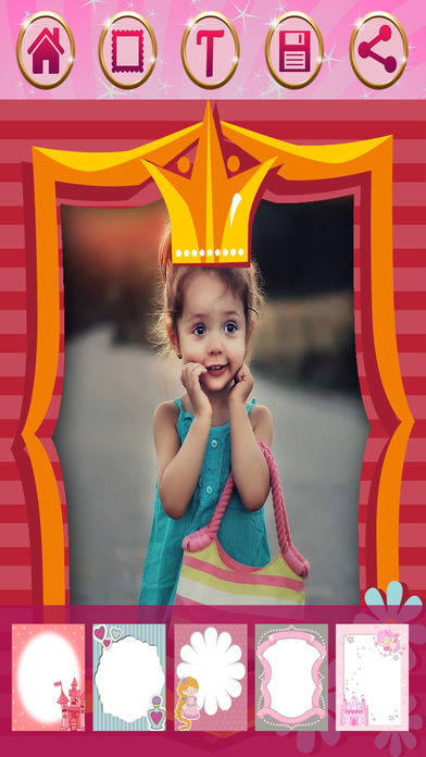 Fairy princess photo frames for girls – Pro screenshot 2