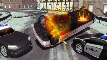Grand Limo Escape : Police Demolition Driver screenshot 3