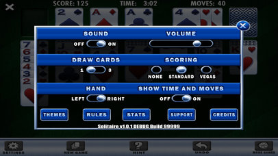 Solitaire by Homebrew Software screenshot 2