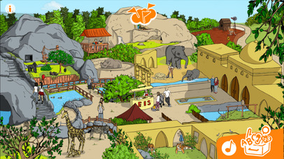 Meine Wimmeltet – Zoo: Spiel, Spaß, Lernen! - Lite screenshot 3