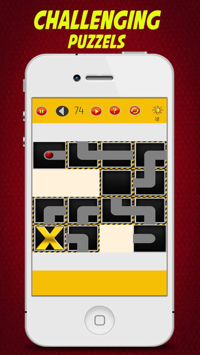 Unblock The Red Ball - Unroll Slide Puzzle screenshot 4
