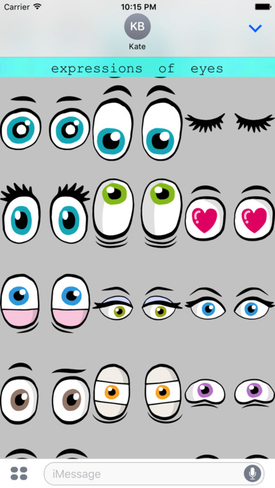 Funny selection of eye's expressions screenshot 2