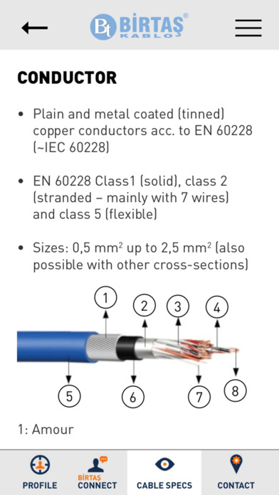 Birtaş Instrumentation Cables screenshot 3