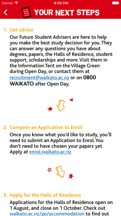 University of Waikato Open Day 2017 screenshot 4