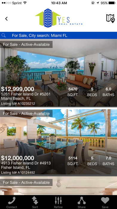 YES Real Estate Home Search screenshot 2