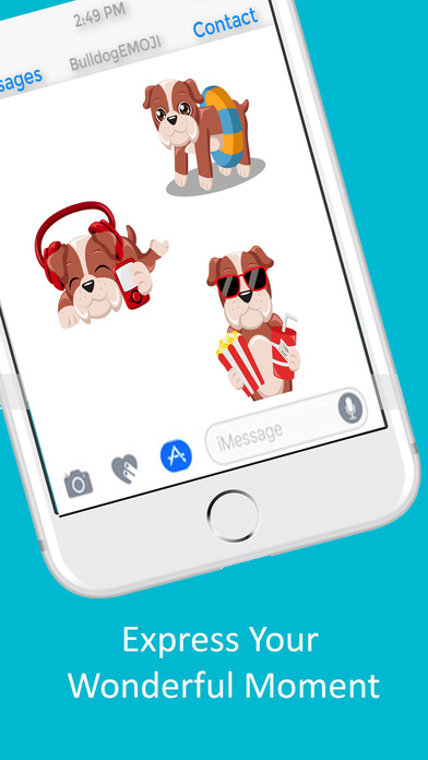 BulldogEMOJI - Bulldog Emojis screenshot 3