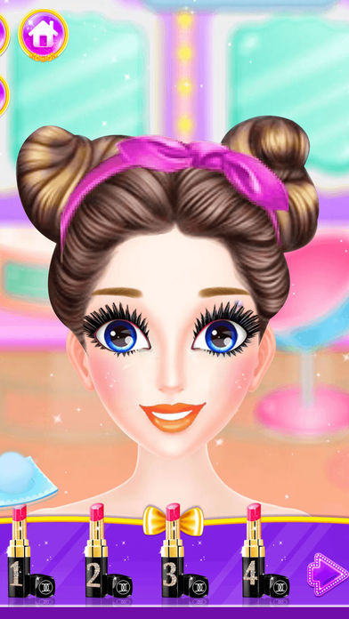 高校美妆沙龙 - 美容、化妆换装游戏 screenshot 2
