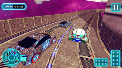 Sci-fi Highway Futuristic Car Derby screenshot 3