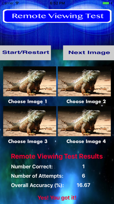 Remote Viewing Test screenshot 2