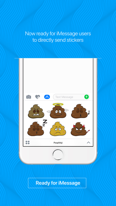 PoopMoji - poop emoji and stickers for iMessage screenshot 3