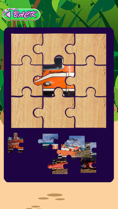 Little Train Education Jigsaw Puzzle Games screenshot 3