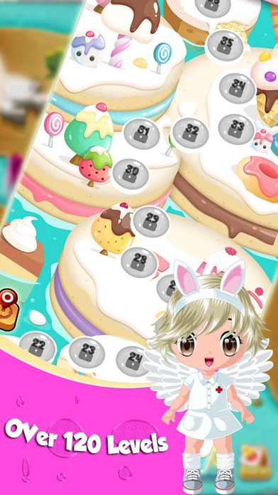 Sweet Match 3 Cake and Cookie screenshot 2