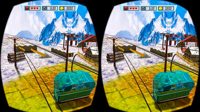 VR Mountain Chairlift - Crazy Ride screenshot 4