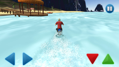 Real Water Surfing Beach Bike screenshot 3