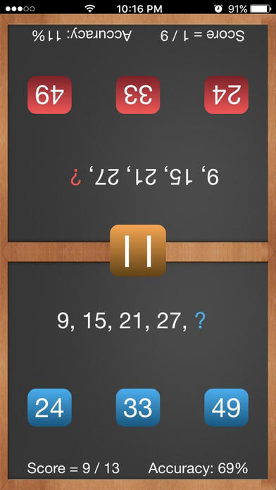 Sequence Duel Lite - Fun 2 Player Math Game screenshot 2