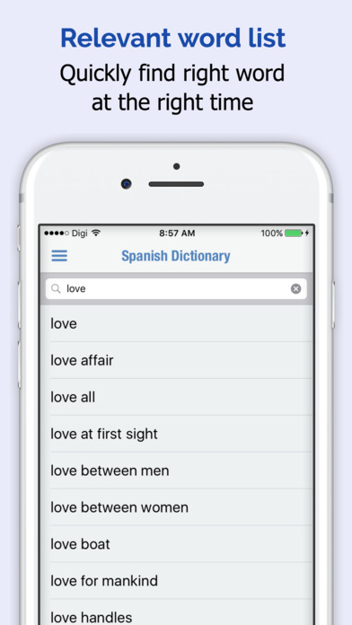 english spanish translator dictionary