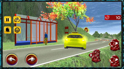 Mountain Taxi Car Offroad Hill Driving Game - Pro screenshot 4