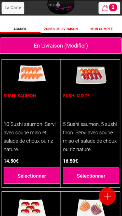 Sushi-Express screenshot 2
