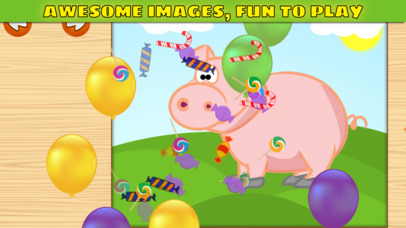 Cute Animals Puzzle for Kids and Toddlers screenshot 3