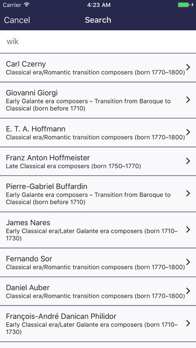 Classical Composers: Trivia, Flashcards, Guide screenshot 4
