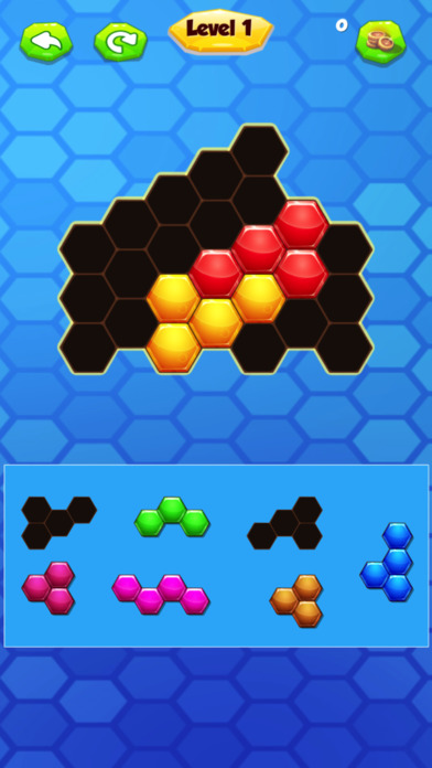 Hexagon Bricks Blocks Puzzle screenshot 3