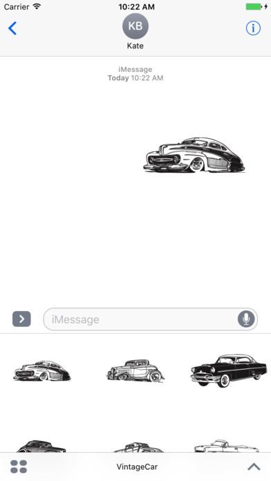 Old car - stickers & emojis screenshot 3