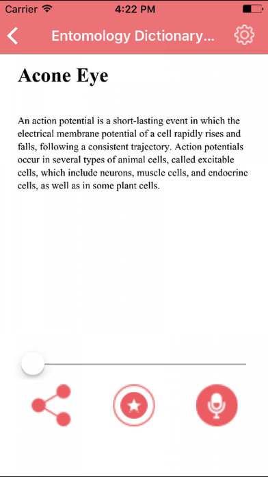 Entomology Dictionary Terms Definitions screenshot 3