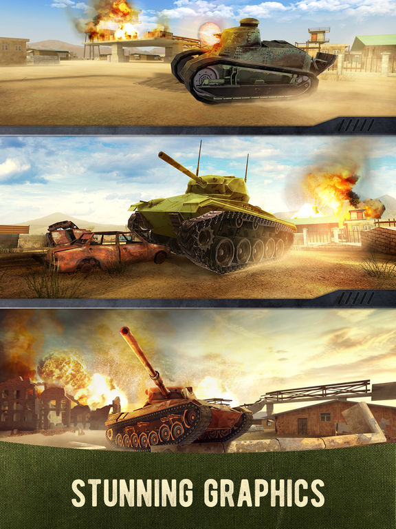 War Machines: 3D Multiplayer Tank Shooting Gamescreeshot 4