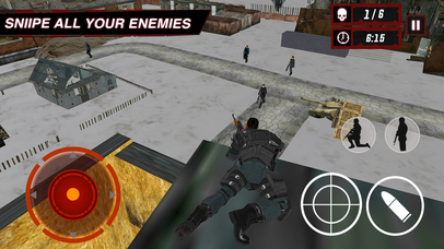Army Sniper Commando-3D Assassin War World screenshot 4