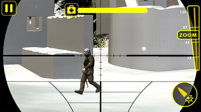 US Army Sniper Snow Combat Shooting 2017 screenshot 3