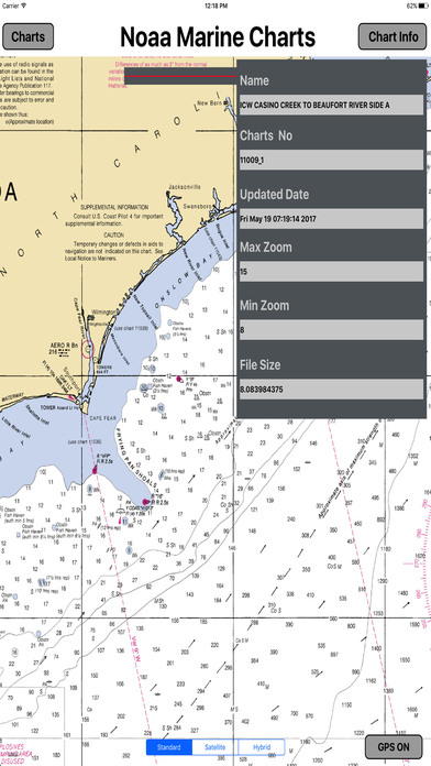 USA Marine Charts NOAA MGR screenshot 4