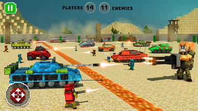 Cube Army Attack 3D screenshot 3