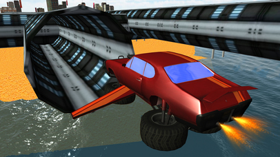 Flying Monster Truck Drive – 3D Lorry Simulator screenshot 3