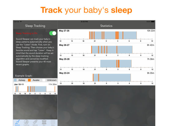 Sound Sleeper: white noise machine for baby sleep Sound Sleeper: white noise machine for baby sleep