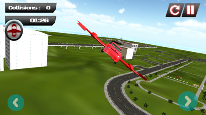 Fly Car in City screenshot 2