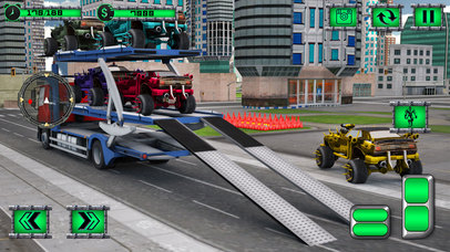 Monster Hero Truck Parking Simulator - Pro screenshot 4