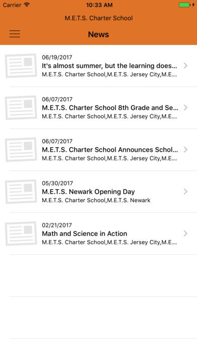 M.E.T.S. Charter School screenshot 2