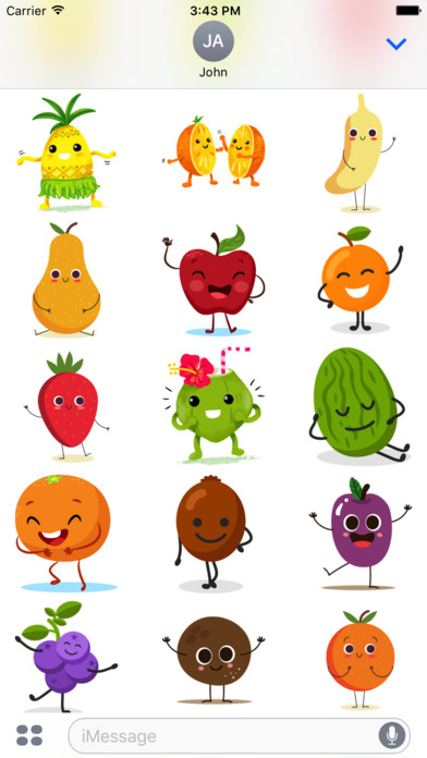 Fruits Sticker screenshot 4