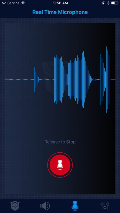 Camino Transformers Bluetooth Speaker Controller screenshot 3