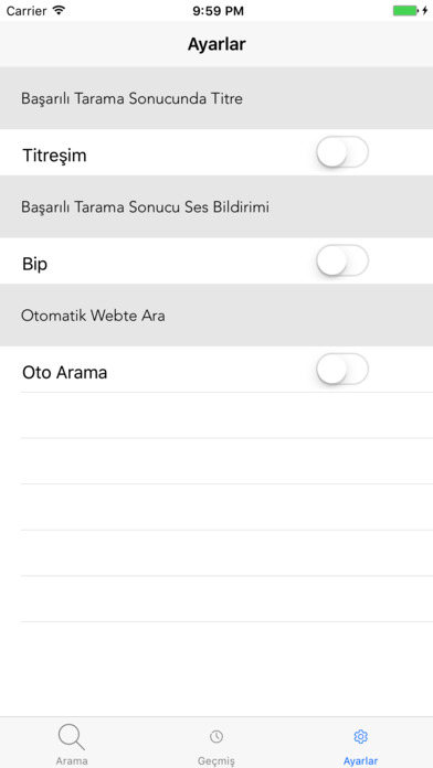 Barkod Okur screenshot 3