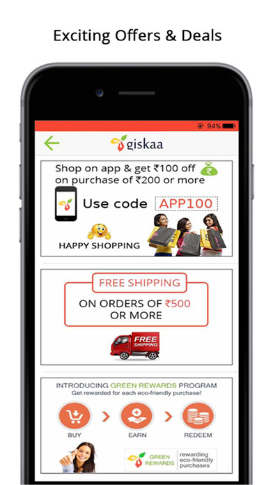 GISKAA: Online Shopping App screenshot 3