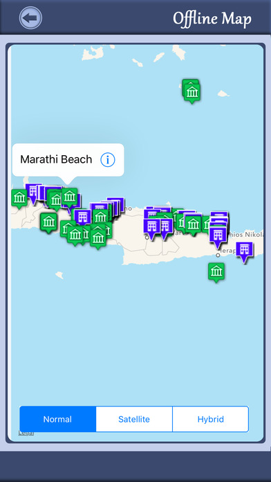 Crete Island Travel Guide & Offline Map screenshot 2