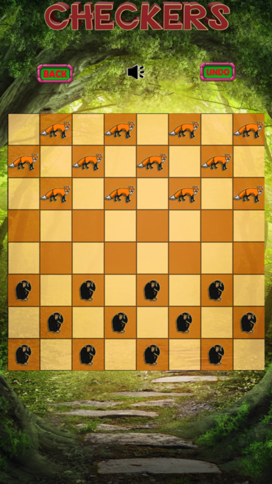 Checker Board Puzzle Wild Animals Games Pro screenshot 2