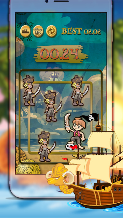 Dodge Games with Pirate Heroes screenshot 2