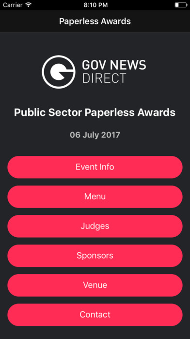 Paperless Awards screenshot 2