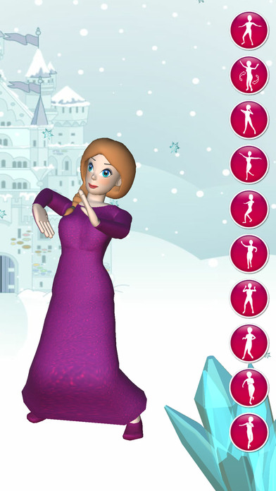 Dance with Snow Queen Princess Dancing Game – Pro screenshot 3