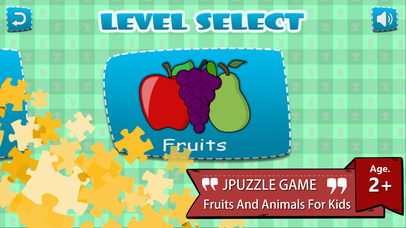 Fruits And Animals Puzzle Games screenshot 2