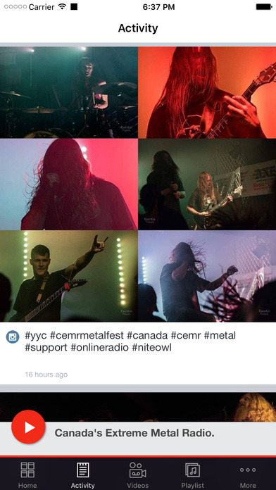 Canada's Extreme Metal Radio. screenshot 2