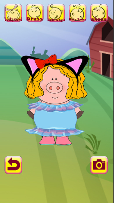 Pep Pig Fashion Games And Dress Up Education screenshot 2