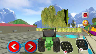 New Train Cargo Tractor : Extreme Cargo Train 3D screenshot 3